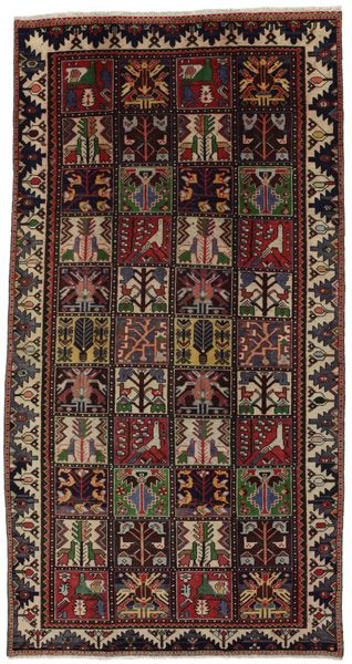 Bakhtiari Persian Carpet 277x145